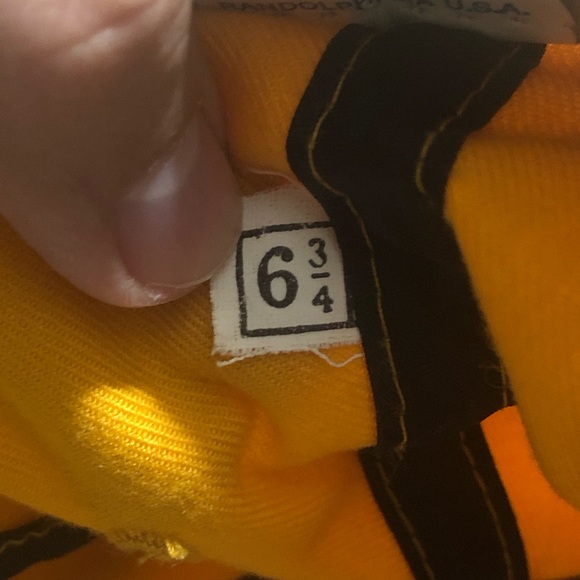 RARE Vintage Pittsburgh Pirates Cooperstown Collection Fitted Hat Sz 6 3/4 - Picture 9 of 9